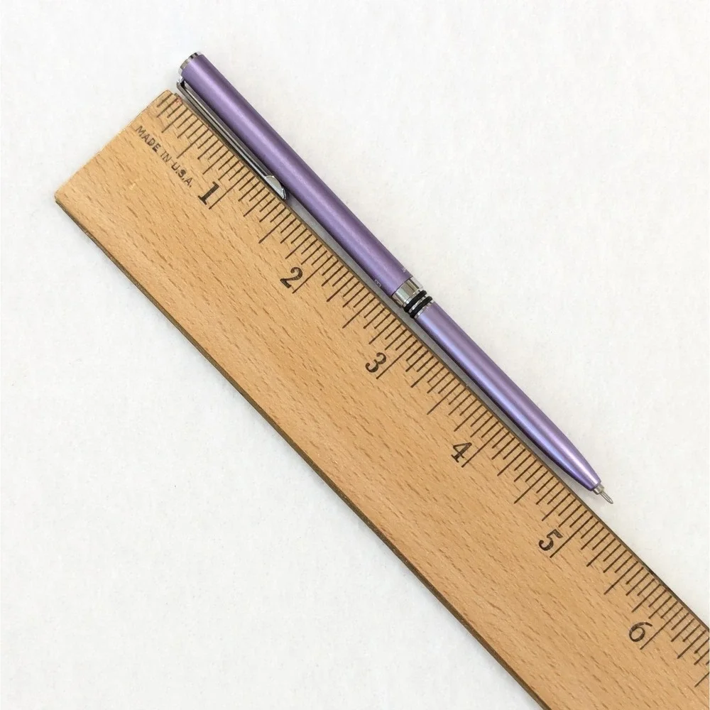 OHTO Petit-B Needle Point Ballpoint Pen Purple Skinny Mini 3 1/8